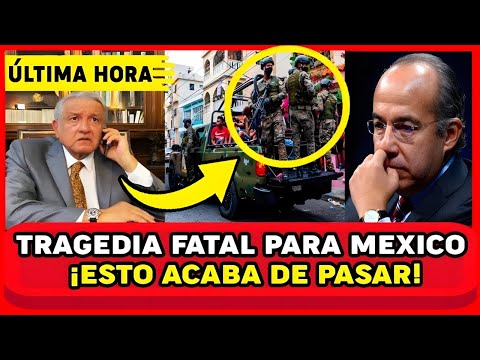 ¡SE SACUDE MEXICO! HOY CALDERON TRATÓ DE VENGARSE DE AMLO POR XOCHITL GALVEZ Y PAN! ESTO PASÓ HOYY