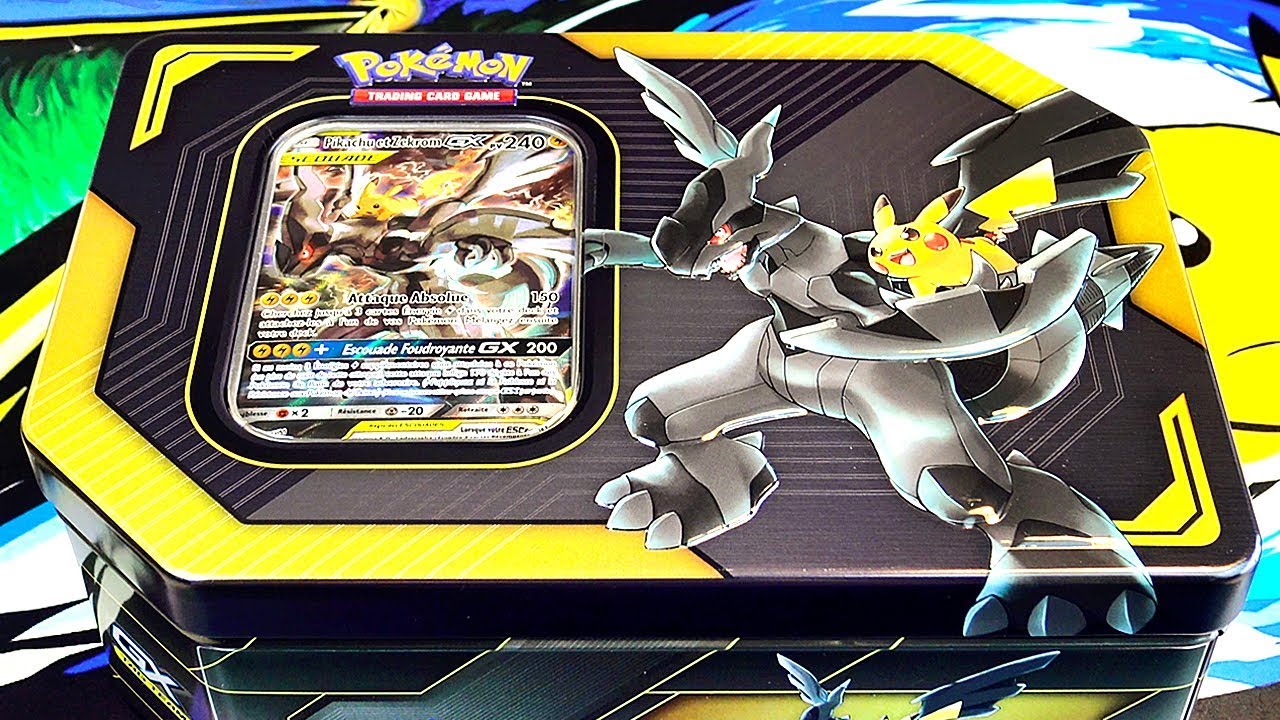 PIKACHU ME PORTE CHANCE | Ouverture de la Pokébox PIKACHU ET ZEKROM GX ESCOUADE