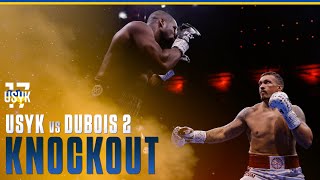 Ringside KNOCKOUT 🤩 USYK vs DUBOIS 2