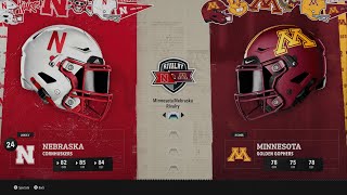 No. 25 Nebraska Cornhuskers at Minnesota Golden Gophers | Simulation & Preview
