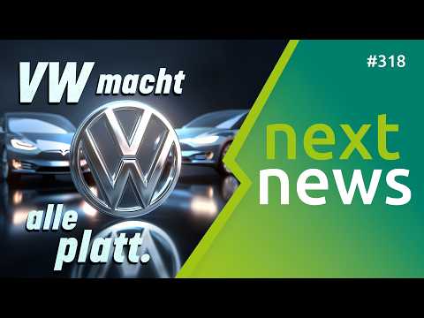 nextnews: jedes zweite E-Auto von VW, Tesla -60%, KIA EV5, Goldene Batterie, 63% E-Autos