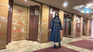 ニュー阿寒ホテルのシースルーエレベーター🛗中期ビルエース