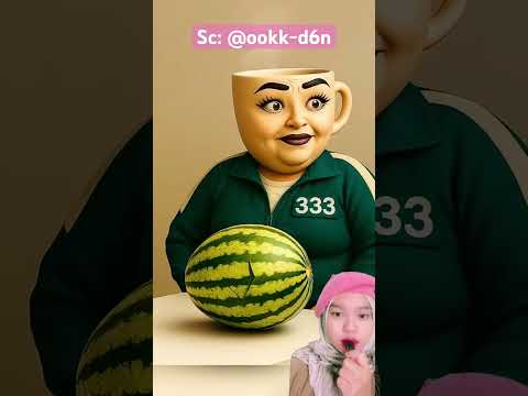 BOLA SEMANGKA‼️ ookk-d6n #short #funny #reaction #mamajay_20