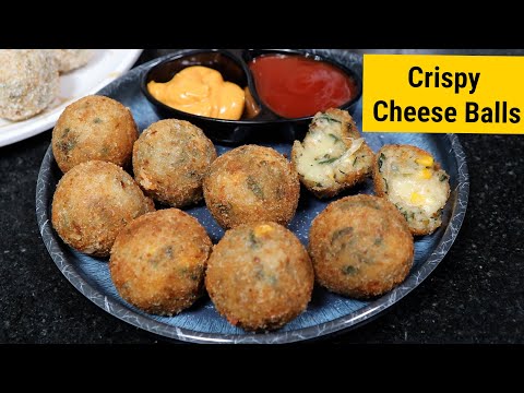 Crispy Cheese Balls Without Potato | चीज़ बॉल्स | Kids Favourite Recipe