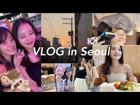 【VLOG】お仕事だけど友達に会えて嬉しかった韓国旅🇰🇷🩵