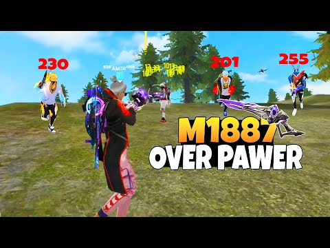 Aug+M1887 Overpawer In Solo Vs Squad Gameplay🔥 Garena free fire