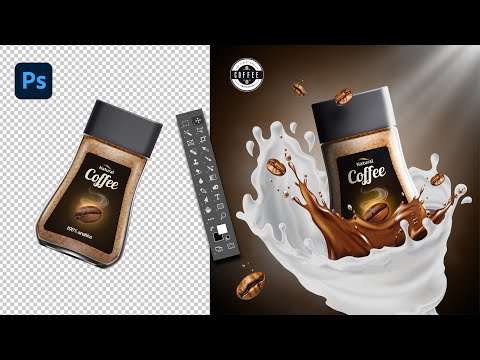 Product Manipulation: Creative Coffee Advert | Photoshop Tutorial