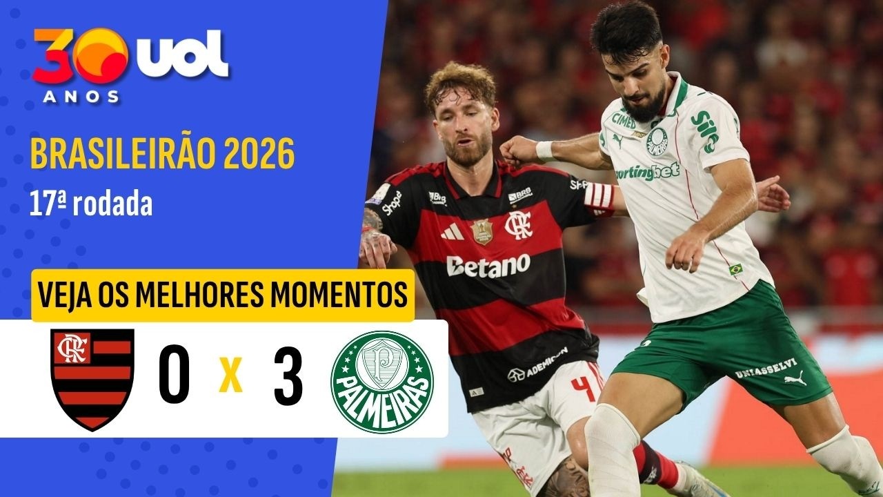 FLAMENGO 0 X 3 PALMEIRAS | MELHORES MOMENTOS | CAMPEONATO BRASILEIRO