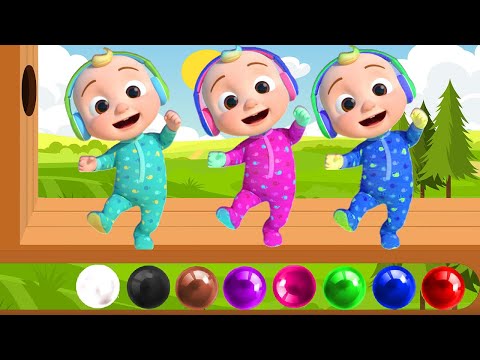Baby Shark Learn Colors | CoComelon Nursery Rhymes & Kids Songs #34