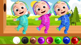 Baby Shark Learn Colors | CoComelon Nursery Rhymes & Kids Songs #34