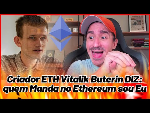 Quem Manda no Ethereum sou Eu. Diz Criador ETH Vitalik Buterin