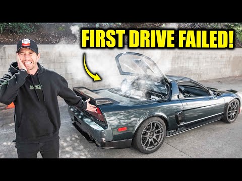 Reviving the NSX: Test Drive Troubles and Engine Issues