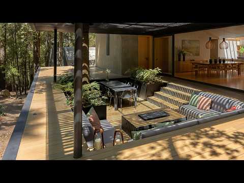 CASA NA FLORESTA || Pedra Vulcânica || Aconchego e Design Moderno!