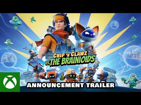 Chip 'n Clawz vs. The Brainioids | Announcement Trailer