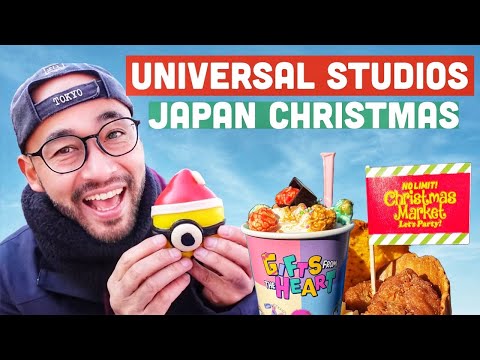 Delicious Holidays: A Festive Food Tour at Universal Studios Japan!