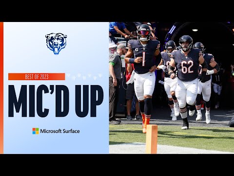 Best of Mic'd Up | 2023 Season | Chicago Bears video clip