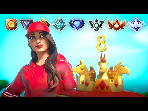 JE FAIS 8 TOP 1 D'AFFILÉE en RANKED à la MANETTE sur FORTNITE ! (vraiment) 😲