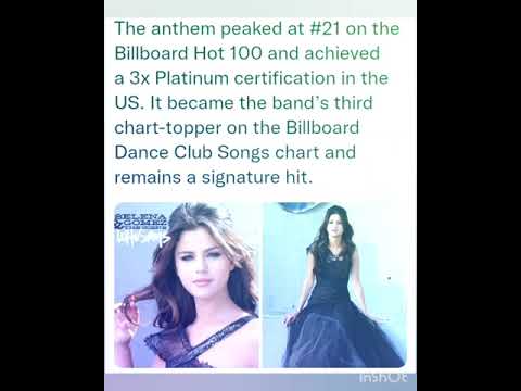 The anthem peaked at #21 on the Billboard Hot 100 and achieved a 3x Platinum certification in the US