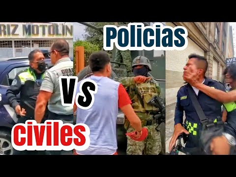 Top 5 Videos de Policías y Soldados en aprietos contra la ciudadanía! PRIMERA PARTE