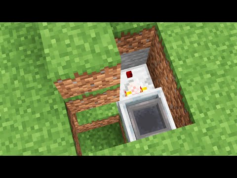 Minecraft puerta oculta en pasto tutorial #shorts