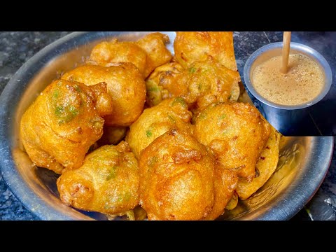 இந்த போண்டா டீ போடுற நேரத்தில் செஞ்சிடலாம் / instant bonda in tamil / evening snacks in tamil