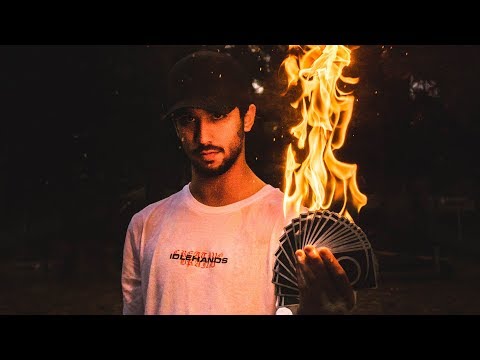 Card Tricks On FIRE! (5,000 FPS Slow-Mo Fire Cardistry)