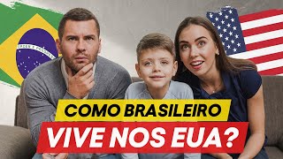 É ASSIM QUE O BRASILEIRO VIVE NOS EUA!