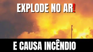 FOGUETE DO JAPÃO EXPLODE: VÍDEO IMPRESSIONANTE!