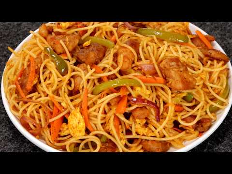 When I don’t know what to cook for dinner, I make this Chicken Spaghetti | Chicken noodles Recipe