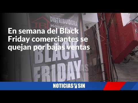 Comerciantes: Bajas ventas en semana de viernes negro