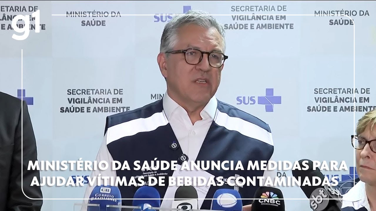 Ministério da Saúde anuncia medidas para melhorar atendimento de vítimas de bebidas contaminadas