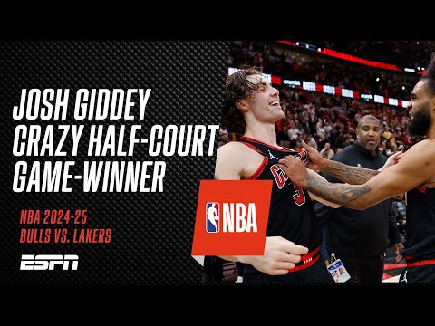 JOSH GIDDEY DROPS TRIPLE-DOUBLE AND HALF-COURT WINNER! | #NBA