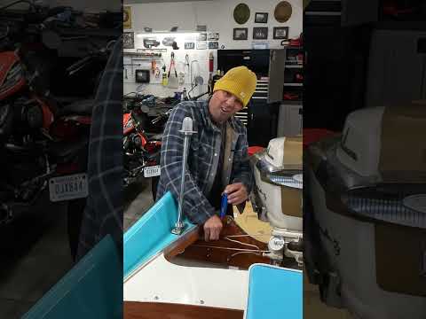 Installing Boat Steering in Under 60 Seconds...