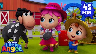 Baa Baa Black Sheep | Little Angel and Cocomelon Nursery Rhymes