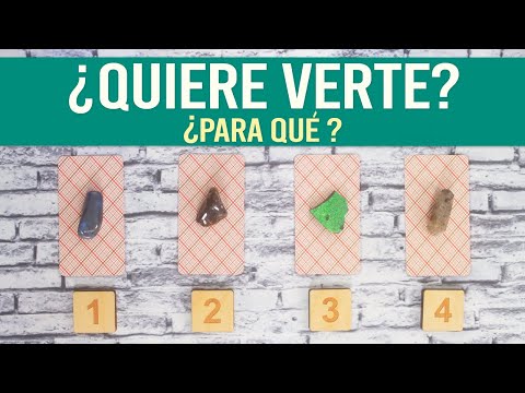 ¿Quiere verte?¿Para qué?  || Tarot interactivo 🔮✨