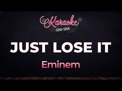 Eminem - Just Lose It (Karaoke Version)