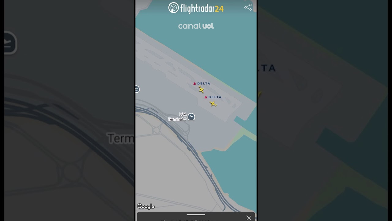 Aviões da Delta colidem em aeroporto de Nova York; vídeo mostra radar de voos