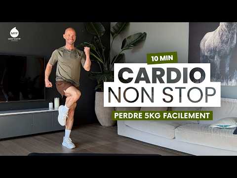 🔥 Perdre 5 kg facilement en 10 min avec le CARDIO non stop ! -  Alexandre Mallier - Move Your Fit