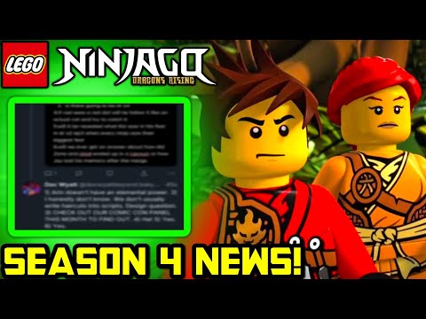 Season 4 News! 🔥 Hopeful Kai/Skylor Update and Ex-Fire Master! Ninjago Dragons Rising Season 4 News!