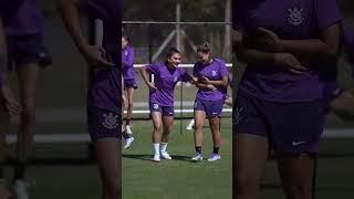 Dia de treino forte e fim de preparação para o duelo com o Red Bull Bragantino ⚫️⚪️