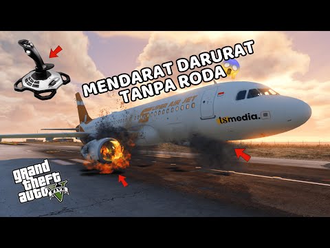 MISI EPIC MENJADI PILOT PESAWAT SUPER AIR JET - GTA 5 MOD