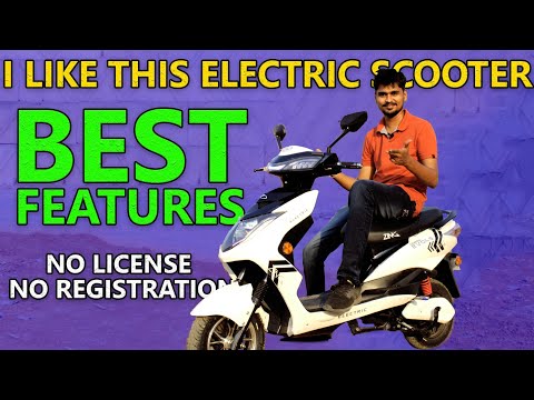 2021 Best No License No Registration Electric Scooter - Kinetic Zing | Sahara Evols