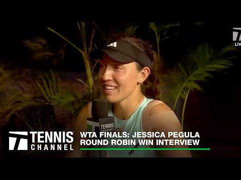 INTERVIEW: J. Pegula; WTA Finals RR Win