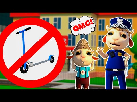 School Yard Games and Police Car Scratch🚔🛴😲We'll Fix Everything👨‍🏫🏫⚽️Enchanted Ball and Window