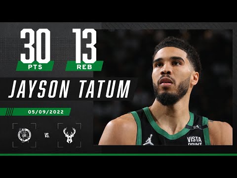 Jayson Tatum drops a 30 PIECE to lift Celtics over Bucks in Game 4 🍿
