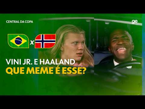VINI JR E HAALAND EM 'AS BRANQUELAS' | Central da Copa | Copa do Mundo 2026 | ge.globo