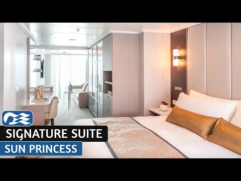 Sun Princess | Signature Suite Full Walkthrough Tour | Princess Cruises | 2025 | 4K