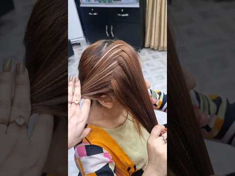 beautifull braid hairstyle tutorial #lashesbeautyparlour #shortvideo #ytshorts