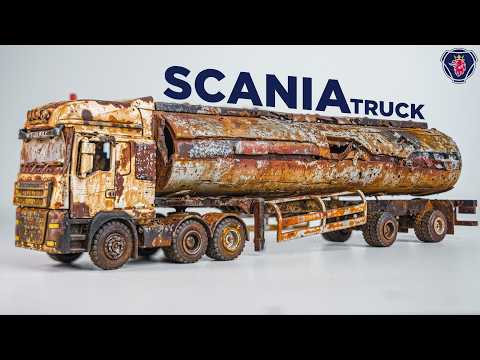 Restoration Forgotten Scania Oil Tanker | Restoration and Rebuild Old Shell Tank
