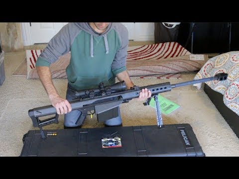 New Rifle! - Barrett M82A1 .50 BMG Unboxing